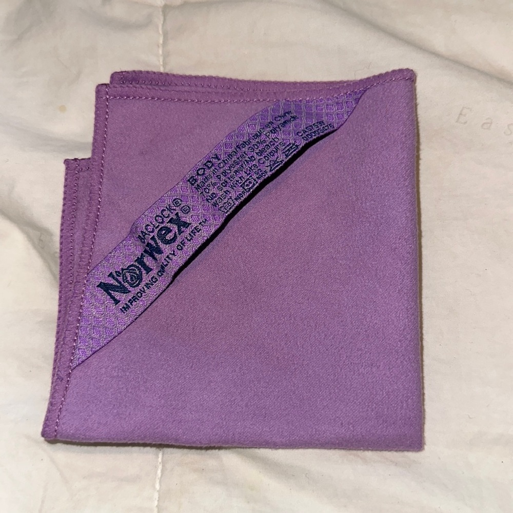 Purple Mini Travel Body Cloth